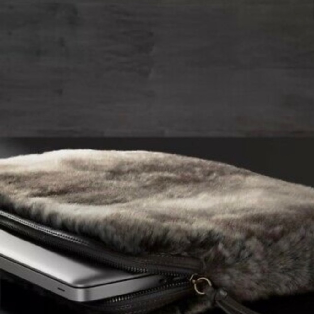 Restoration hardware faux fur NWT